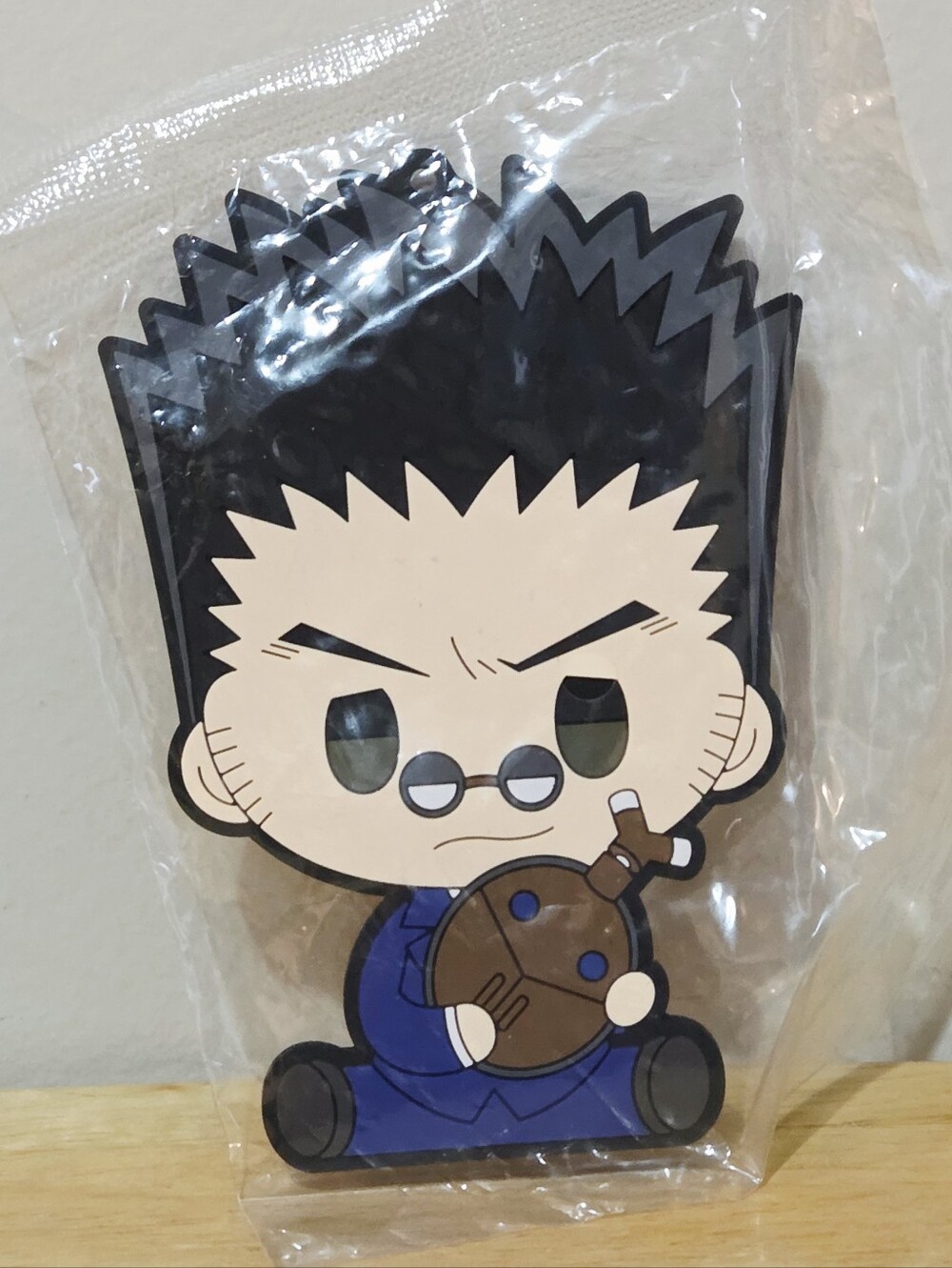 *4 for $30* Hunter × Hunter - Leorio Paradinight 4.5” Rubber Coaster / Keychain